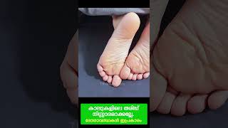 കാലുകളിലെ തരിപ്പ് നിസ്സാരമാക്കല്ലേ | രോഗാവസ്ഥകള്‍ ഇപ്രകാരം