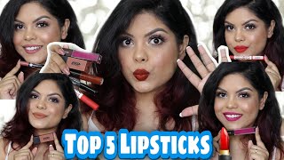 TOP 5 FESTIVE LIPSTICK SHADES FOR ALL SKIN TONES | DURGA PUJA SERIES