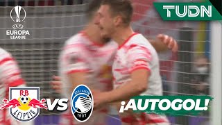 ¡DRAMA! Ataja penal pero hacen AUTOGO! | RB Leipzig 1-1 Atalanta | UEFA Europa League | TUDN