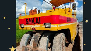 รถบดล้อยาง SAKAI รุ่นTS150