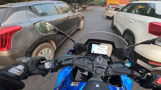 Suzuki GSX-8R in the City | Raw Riding | No Music