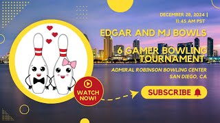 Hdcp 6 Gamer | December 28 | Admiral Robinson | San Diego #edgarandmjbowls #bowlingtournament