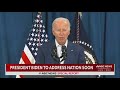 President Joe Biden addresses nation after Trump rally shooting | Full remarks