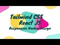 Quick Design - Responsive Navbar with React Component and Tailwind CSS