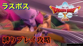 冥王ネルゲル(ラスボス)　#ドラクエ10オフライン　ストーリーボス　縛りプレイ攻略　※ネタバレ注意