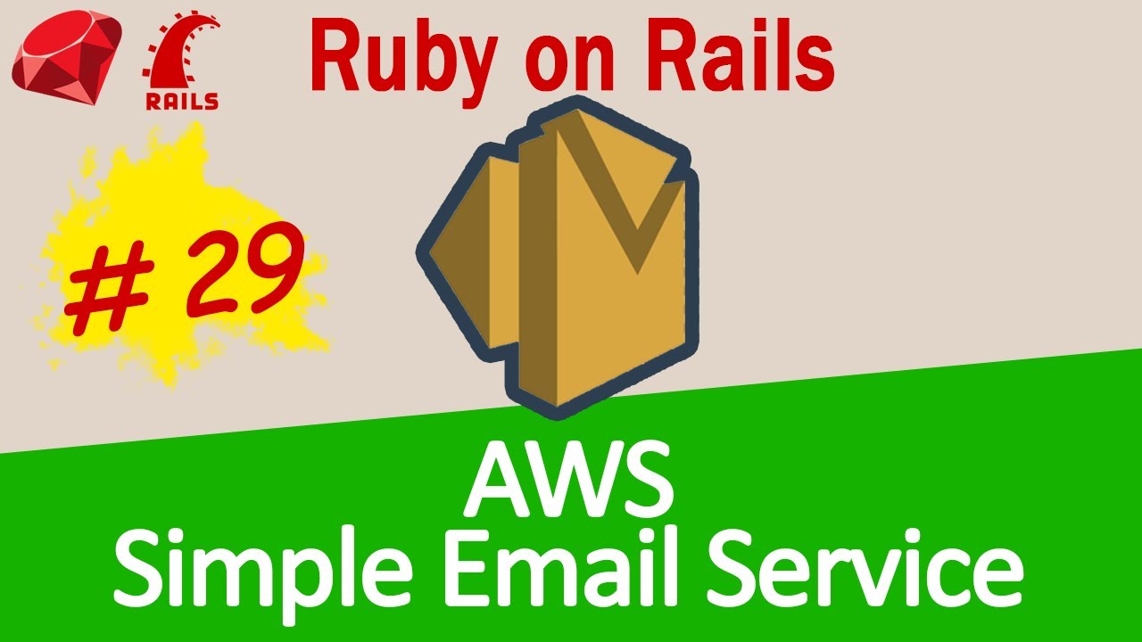 Ruby On Rails #29 Action Mailer: Send Emails With Amazon Simple Email ...