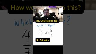 Comparing fractions without calculator