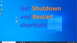 Create a shutdown shortcut on your desktop - windows shutdown icon 2020