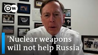 General Petraeus: Putin is desperate and in an irreversible situation | DW News