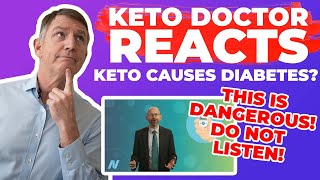 DOES KETO ACTUALLY MAKE DIABETES WORSE? - Dr. Westman Reacts