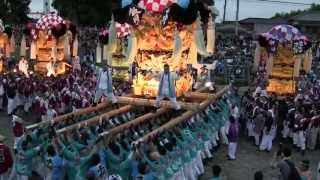 平成25年飯積神社宮入り終盤