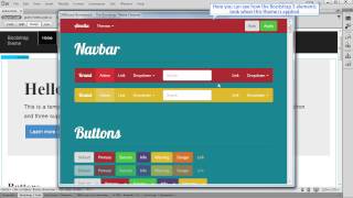 Using DMXzone Bootswatch