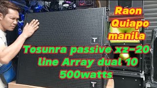 Tosunra xz-20 Passive line Array 500watts