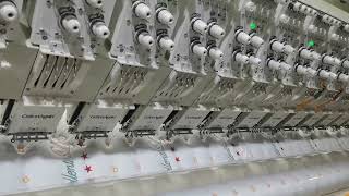 GetonAgain Quilting \u0026 embroidery machine with strip cutting for mattress border