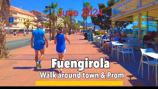 Fuengirola🇪🇸it's June 2024 and a great day for a walk around town and on Fuengirola promenade.✨🏖️