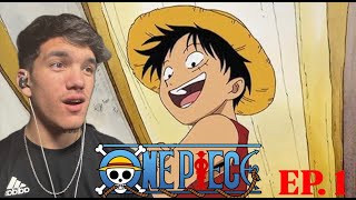 NEW GEN ANIME FAN WATCHES ONE PIECE FOR THE FIRST TIME - One Piece Episode 1 Reaction.