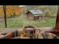 vysnívané jesenné ráno ktoré je ako na jeseň ☕️🤍🍂 romantizujte svoj tichý život gitarovou hudbou 🎵