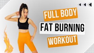 18 MIN FULL BODY FAT BURN STANDING WORKOUT - Beginners, No Squats, No Lunges, No Jumping