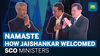 Jaishankar Greets SCO Ministers With Namaste, Chinese Minister Responds With Tradition