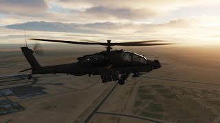 DCS World NEW AH-64D look