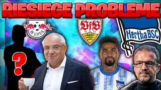 Probleme beim Schicksalsspiel Hertha Stuttgart! | RB Leipzig wirft Fans  raus! | Bundesliga News