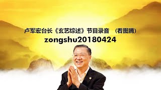 zongshu20180424 卢军宏台长《玄艺综述》节目录音  (看图腾)