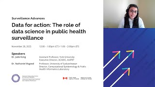 Data for action: the role of data science in public health surveillance