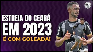 ⚽️ CEARÁ GOLEIA EM PRIMEIRO TESTE DE 2023 | CANAL DO VOZÃO