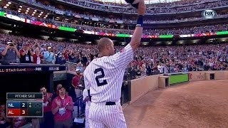Derek Jeter gets two hits in final All-Star Game in 2014