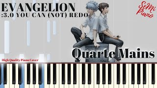 [FULL] Evangelion 3.0 - Quarte Mains Complete Duet OST [Tutorial] (Synthesia)エヴァQ カヲルとシンジ連弾曲