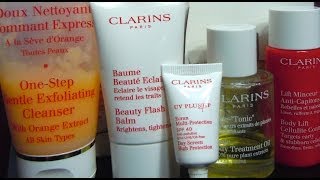 CLARINS - Best of Clarins kit Review