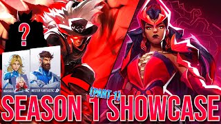 Complete Marvel Rivals Season 1 Part 1 Showcase, Hidden Skins, New Heroes And More