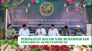 Peringatan Maulid Nabi Muhammad SAW Pengadilan Agama Pasuruan