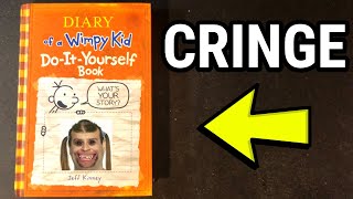 Reading A Strangers Wimpy Kid: Do It Yourself Book #3