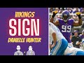 Vikings SIGN Danielle Hunter 1/YR Deal Up to $20MM LETS GO!!!