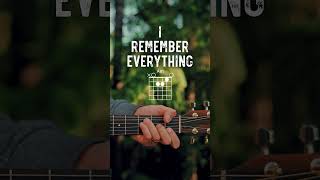 I Remember Everything Zach Bryan Kacey Musgraves Guitar Tutorial // I Remember Everything Guitar