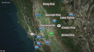 Where are fires burning in Northern California? | Wildfire Updates