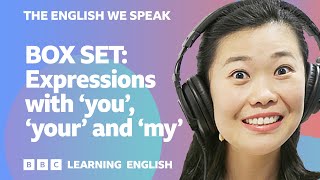 BOX SET: English vocabulary mega-class! 🤩 Learn 8 expressions with 'you', 'your' and 'my'!