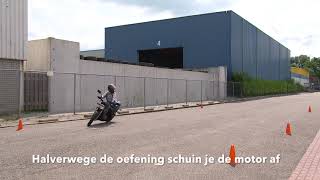 HanoDrive - Halve draai - motorrijles AVB examen