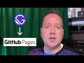 Deploying Sites to GitHub Pages using GitHub Actions