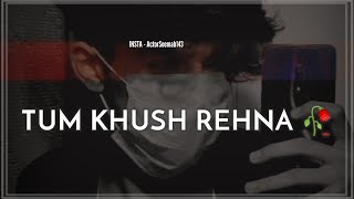 Tum Hi Khush Raho 🥀 | Sad Shayari | 💔 Broken Heart Shayari Status | 😭 Emotional Lines |  Sad Status