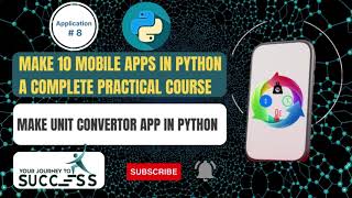 Unit Converter App In Python | App In Python | #PythonUnitConverterApp | #pythonprojects