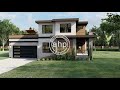 modern style 2 story house plan virtual tour 29921 quinn