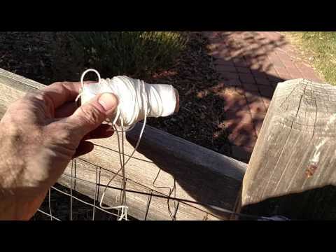 Prevent dog from jumping the fence - cheap solution Prevent dog from jumping the fence - cheap solution