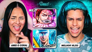 2 EM 1: LKZ + WLO - Enel & Katakuri | [React em Casal] 🔥