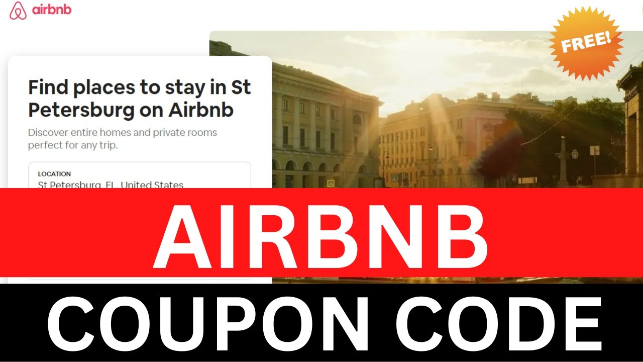 Airbnb Coupon Code || 4 Best Coupon & Promo Code For Airbnb - YouTube