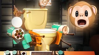 WE INVENTED A TOILET TURRET?? | Aperture Desk Job Full Gameplay