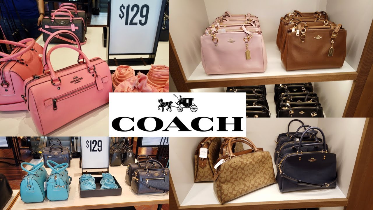 COACH Outlet Handbags *Up To 80% Off SALE | Shop With Me - YouTube