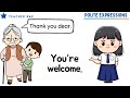 basic greetings and polite expressions || kindergarten || preschool || grade 1