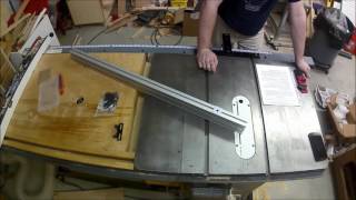 VerySuperCool Tools Table Saw Fence - Unboxing/Assembly/Review